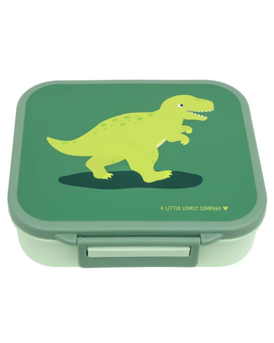 A little lovely company: Δοχείο φαγητού Bento με χωρίσματα- 900ml - Dinosaur LBDIGR62