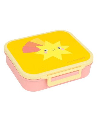 A little lovely company: Δοχείο φαγητού Bento με χωρίσματα- 900ml - Shooting star LBSSYE63