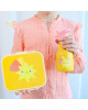 A little lovely company: Δοχείο φαγητού Bento με χωρίσματα- 900ml - Shooting star LBSSYE63