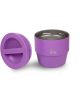Ecolife Στρογγυλό Θερμός Φαγητού 750ml Μωβ 750ml  33-BO-9064