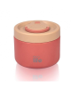 Ecolife Στρογγυλό Θερμός Φαγητού  Ροζ κοραλί 650ml  33-BO-9062