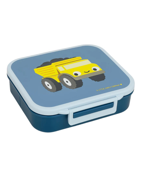 A little lovely company: Δοχείο φαγητού Bento με χωρίσματα- 900ml - Dump truck LBDTBU60