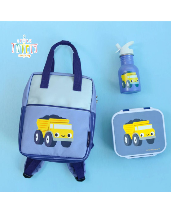 A little lovely company: Δοχείο φαγητού Bento με χωρίσματα- 900ml - Dump truck LBDTBU60