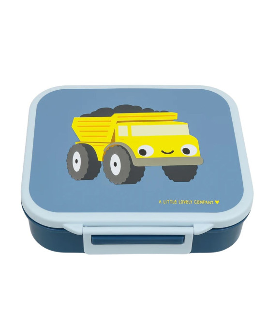 A little lovely company: Δοχείο φαγητού Bento με χωρίσματα- 900ml - Dump truck LBDTBU60