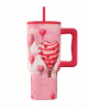 Estia ΘΕΡΜΟΣ STRAW TUMBLER XL SAVE THE AEGEAN 900ml LOVE ASCEND 01-41533