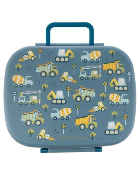 Stephen Joseph Δοχείο Φαγητού, Bento Box με αφαιρούμενο δίσκο Construction SJ130909