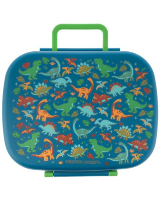 Stephen Joseph Δοχείο Φαγητού, Bento Box με αφαιρούμενο δίσκο Dino SJ130959