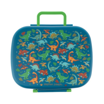 Stephen Joseph Δοχείο Φαγητού, Bento Box με αφαιρούμενο δίσκο Dino SJ130959
