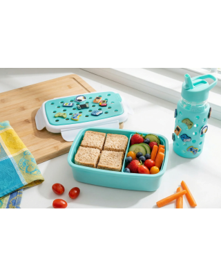 Melii – Bento Φαγητοδοχείο με Charms Μπλε MEL27600