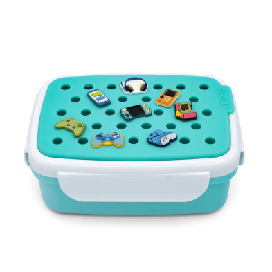 Melii – Bento Φαγητοδοχείο με Charms Μπλε MEL27600