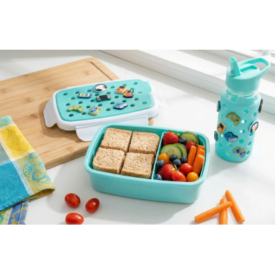 Melii – Bento Φαγητοδοχείο με Charms Πράσινο MEL27610