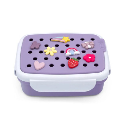 Melii – Bento Φαγητοδοχείο με Charms Μωβ MEL27630