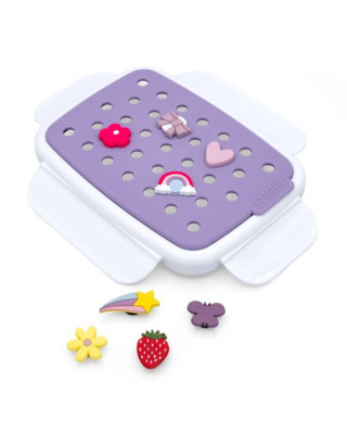 Melii – Bento Φαγητοδοχείο με Charms Μωβ  MEL27630