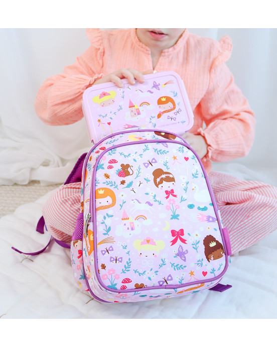 A little lovely company: Δοχείο φαγητού Bento με χωρίσματα- 1,2 L- Princesses BBPRPU81