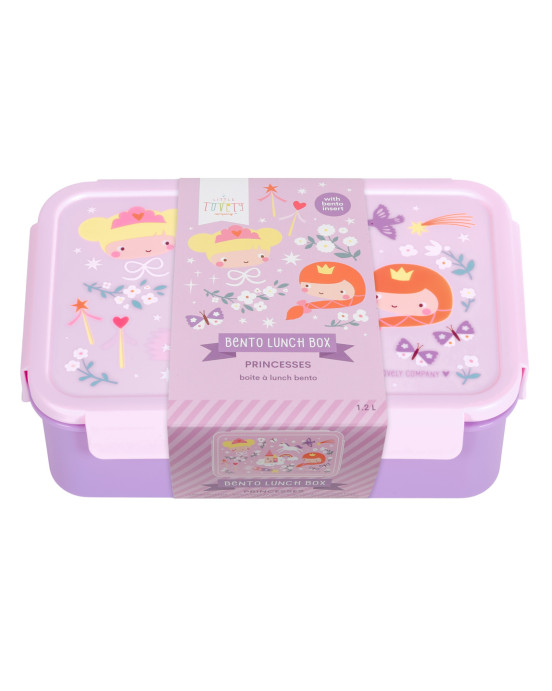 A little lovely company: Δοχείο φαγητού Bento με χωρίσματα- 1,2 L- Princesses BBPRPU81