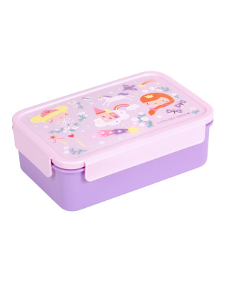 A little lovely company: Δοχείο φαγητού Bento με χωρίσματα- 1,2 L- Princesses BBPRPU81