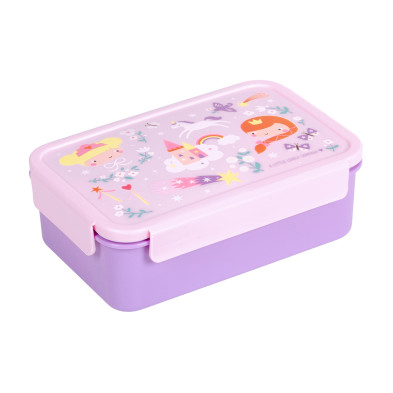 A little lovely company: Δοχείο φαγητού Bento με χωρίσματα- 1,2 L- Princesses BBPRPU81
