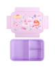 A little lovely company: Δοχείο φαγητού Bento με χωρίσματα- 1,2 L- Princesses BBPRPU81