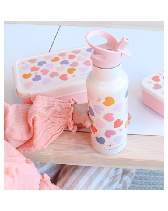 A little lovely company: Δοχείο φαγητού Bento με χωρίσματα- 1,2 L- Hearts BBHEMU80