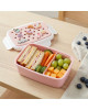 Melii – Bento Φαγητοδοχείο με Charms Ροζ MEL27620 