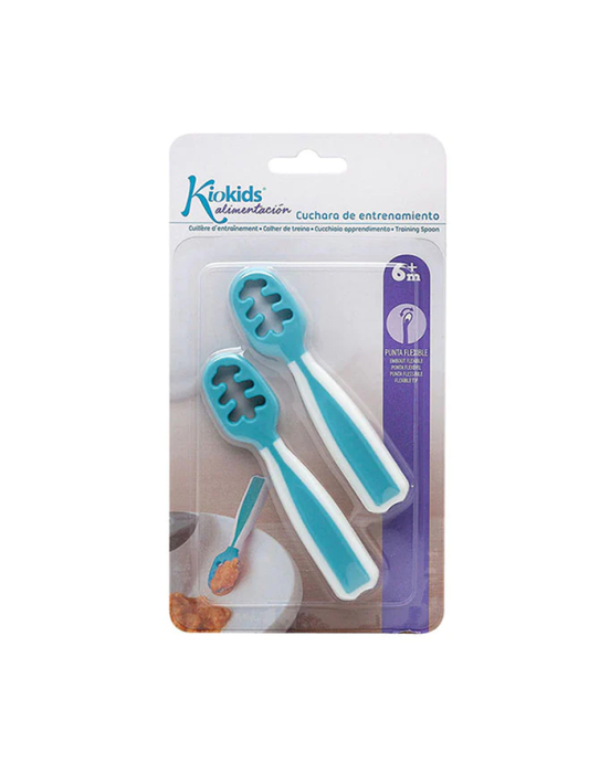 kiokids Κουτάλια Φαγητού (Σετ 2τμχ) Kiokids Σιέλ 3586 