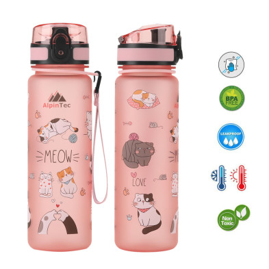 AlpinTec Παγούρι  MOOD Meow 500ml F-500-FL-CT