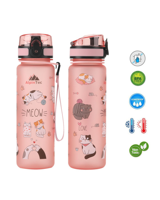 AlpinTec Παγούρι  MOOD Meow 500ml F-500-FL-CT