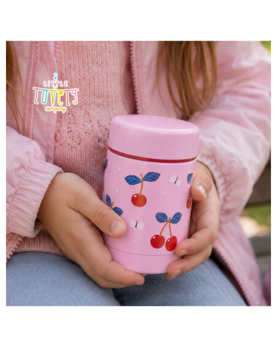 A little lovely company: Θερμός φαγητού από ανοξείδωτο ατσάλι 300ml-Hearts SSFJCH01