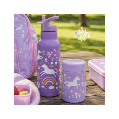 A little lovely company: Θερμός φαγητού από ανοξείδωτο ατσάλι 300ml-Unicorn Dreams SSFJUD02