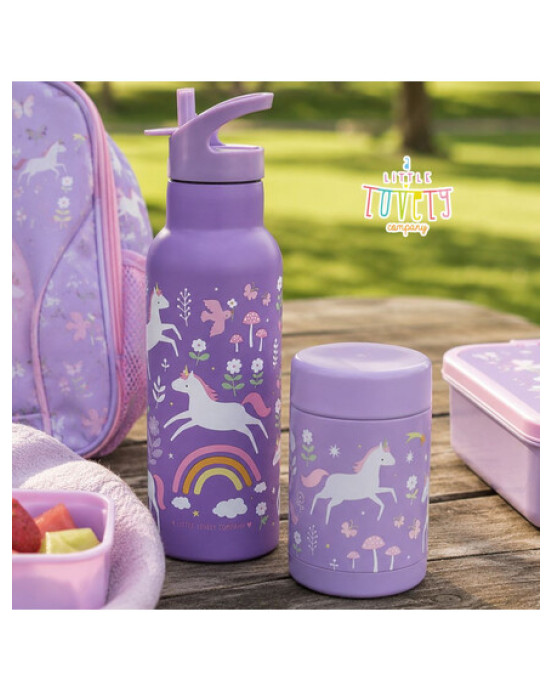 A little lovely company: Θερμός φαγητού από ανοξείδωτο ατσάλι 300ml-Unicorn Dreams SSFJUD02