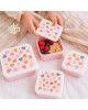 A little lovely company: Σετ 4 δοχεία φαγητού Lunch & Snack Box -Hearts SBSEHE84