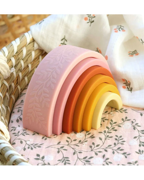 A little lovely comany: Στοιβαζόμενο παιχνίδι Rainbow- sunset SISTSU01