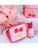 A little lovely company: Δοχείο φαγητού Bento με χωρίσματα- 900ml - Happy Cherries LBHCPI61