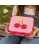 A little lovely company: Δοχείο φαγητού Bento με χωρίσματα- 900ml - Happy Cherries LBHCPI61