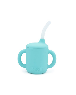Melii – 3 σε 1 Εκπαιδευτικό Ποτηράκι Μπλε MEL24700