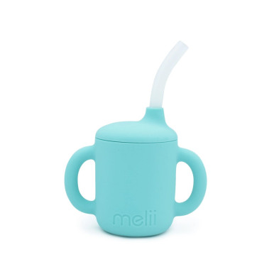 Melii – 3 σε 1 Εκπαιδευτικό Ποτηράκι Μπλε MEL24700
