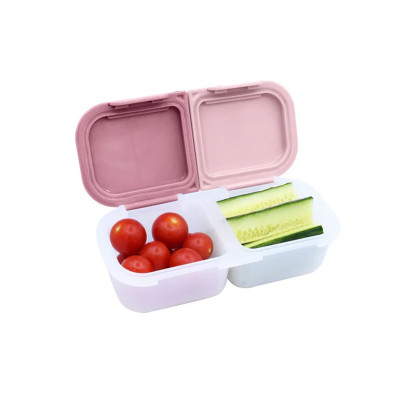 Melii – Δοχείo Σνακ 2 Θέσεων Pink & Purple  MEL22500