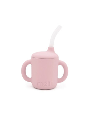 Melii – 3 σε 1 Εκπαιδευτικό Ποτηράκι Ροζ  MEL24710