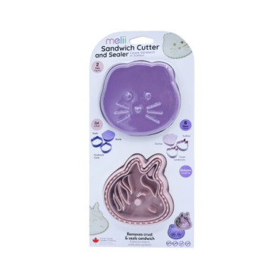 Melii – Sandwich Cutters Unicorn/Cat 6 τεμ  MEL24070