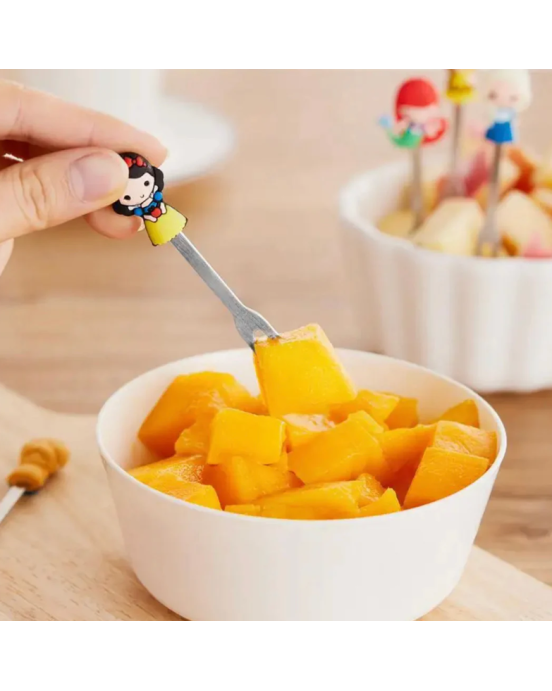 Baby Donkey Food Picks Disnay Πριγκίπισσες 6 τμχ FOODPICKS12 