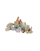 LITTLE DUTCH. Ξύλινο αυτοκινητάκι Safari με ζωάκια Safari Friends FSC LD7482