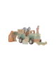 LITTLE DUTCH. Ξύλινο αυτοκινητάκι Safari με ζωάκια Safari Friends FSC LD7482