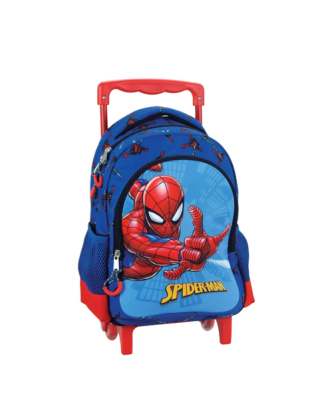 Gim Spiderman Evergreen  Σακίδιο Νηπιαγωγείου Trolley 337-11072