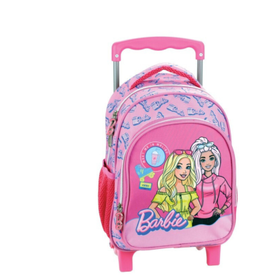 Gim  Σακίδιο Τρόλεϊ Νηπιαγωγείου 2 Θήκες, Barbie Malibu 349-93072