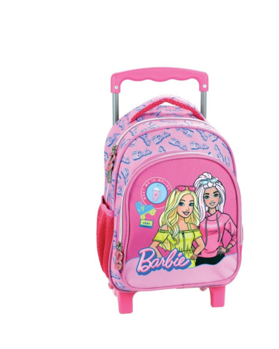Gim  Σακίδιο Τρόλεϊ Νηπιαγωγείου 2 Θήκες, Barbie Malibu 349-93072
