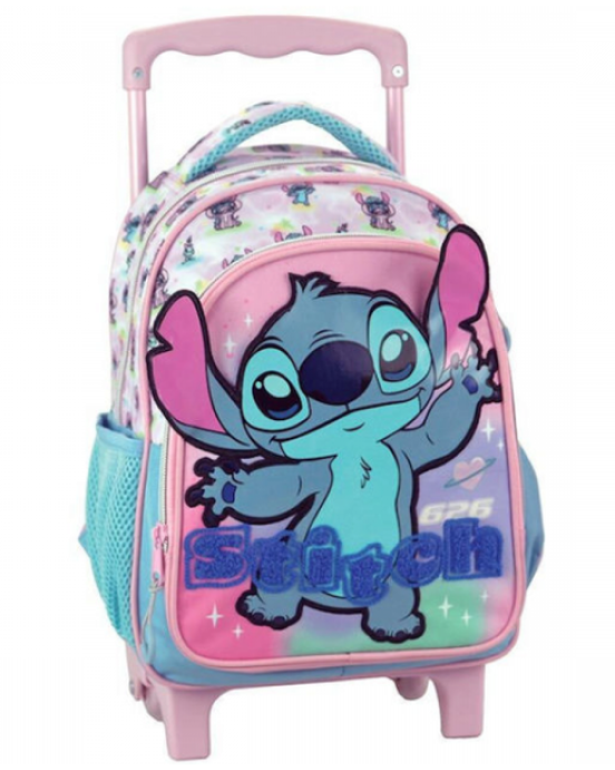 Gim  Σακίδιο Τρόλεϊ Νηπιαγωγείου 2 Θήκες, Stitch Brush It Out 342-03072