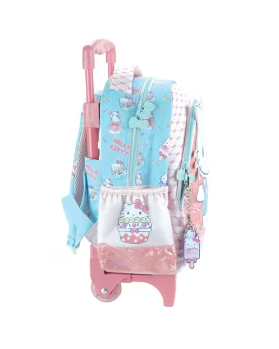 Gim  Σακίδιο Τρόλεϊ Νηπιαγωγείου 2 Θήκες, Hello Kitty Cupcake 335-77072  335-77072 