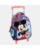 Gim  Σακίδιο Τρόλεϊ Νηπιαγωγείου 2 Θήκες, Mickey Fun Travels 340-92072