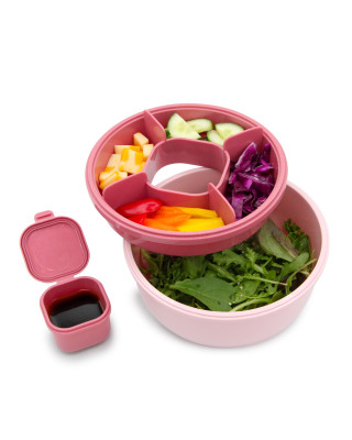 Melii – Δοχείο για Σαλάτα 1600ml Berry/blush MEL27520