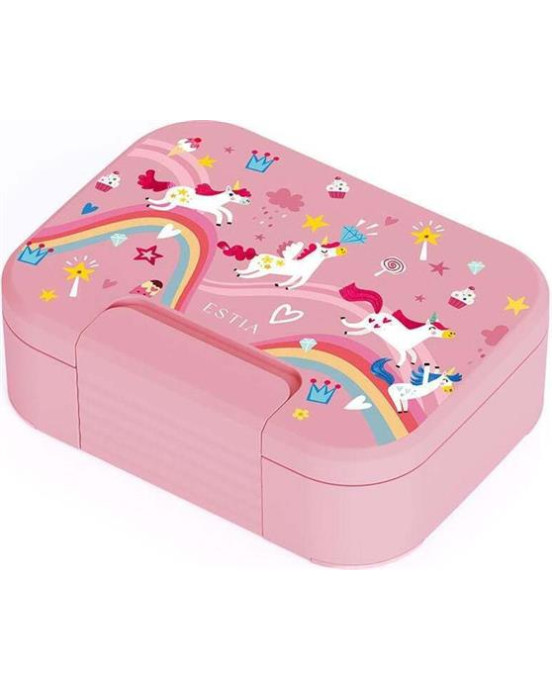 Estia Save The Aegean Πλαστικό Παιδικό Δοχείο Φαγητού 0.75lt Rainbow Dreams 01-44053